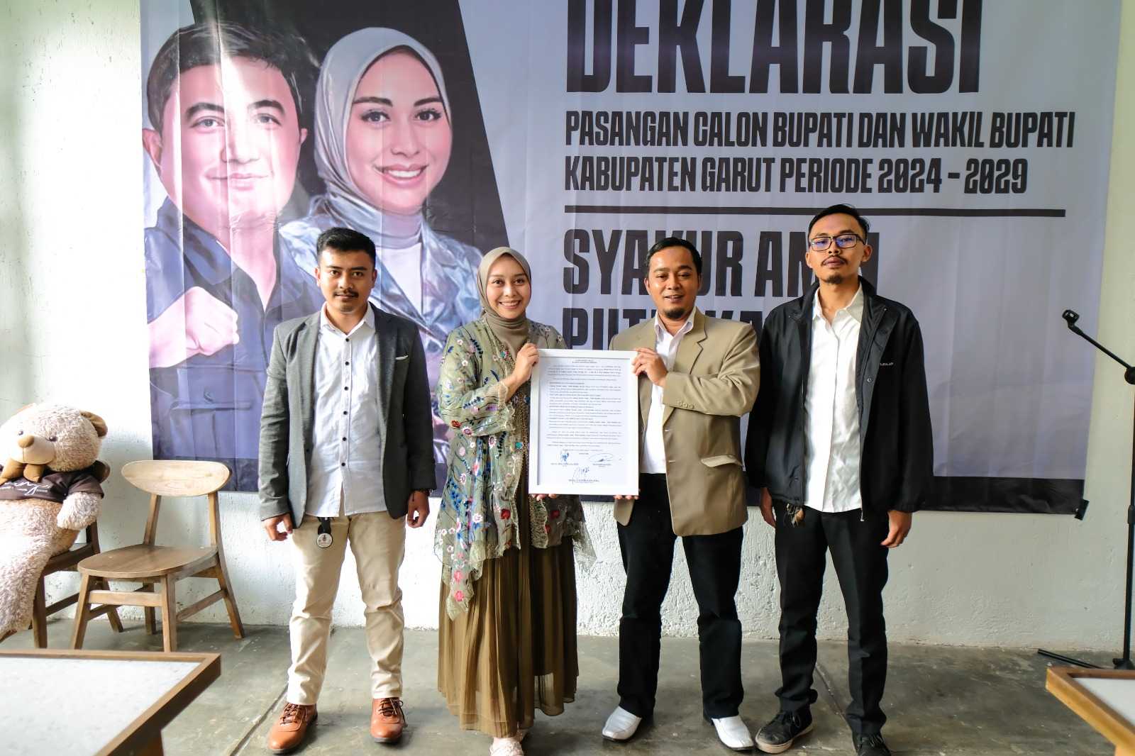 GeMMA Santri Dukung Penuh Kemenangan Syakur-Putri  dalam Pilkada Garut 2024